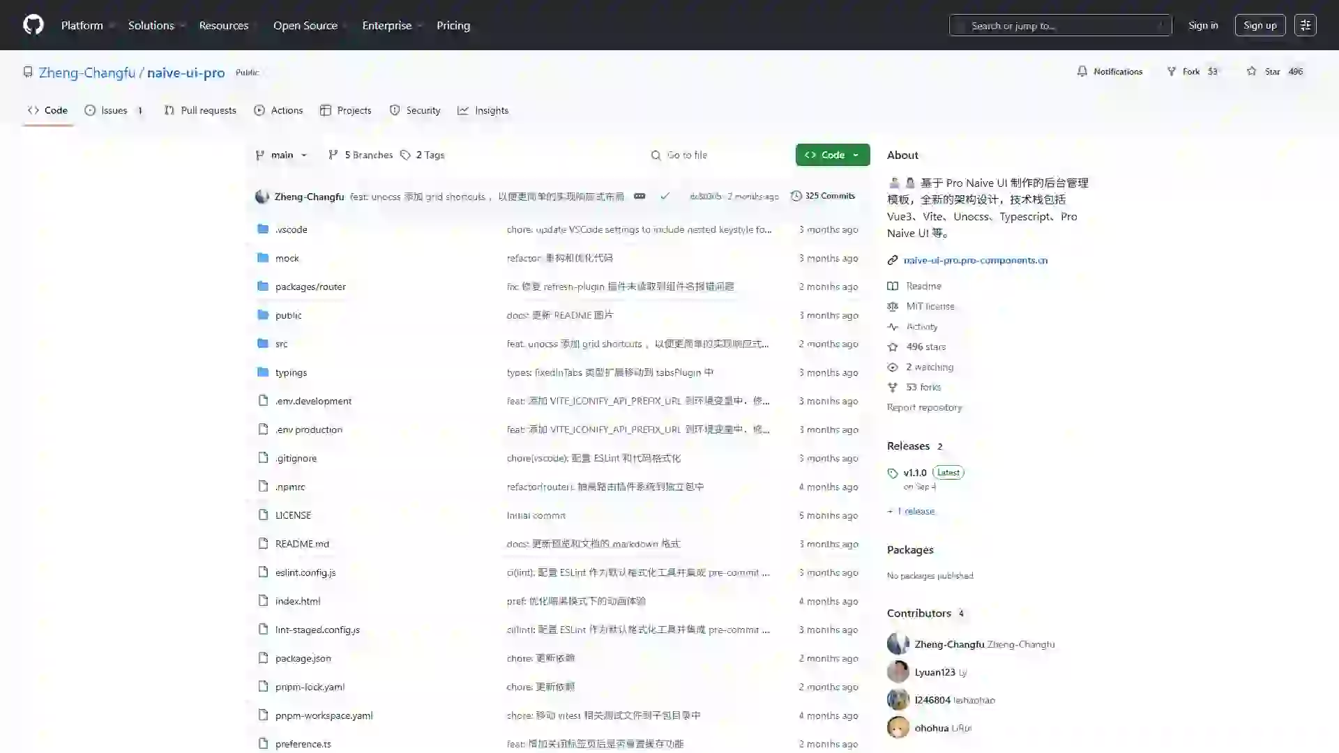 Naive UI Pro